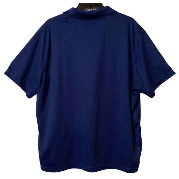 Saddlebred Comfort Performance Big & Tall 2X Men's Polo Shirt Blue Golf Outdoors - Picture 5 of 13